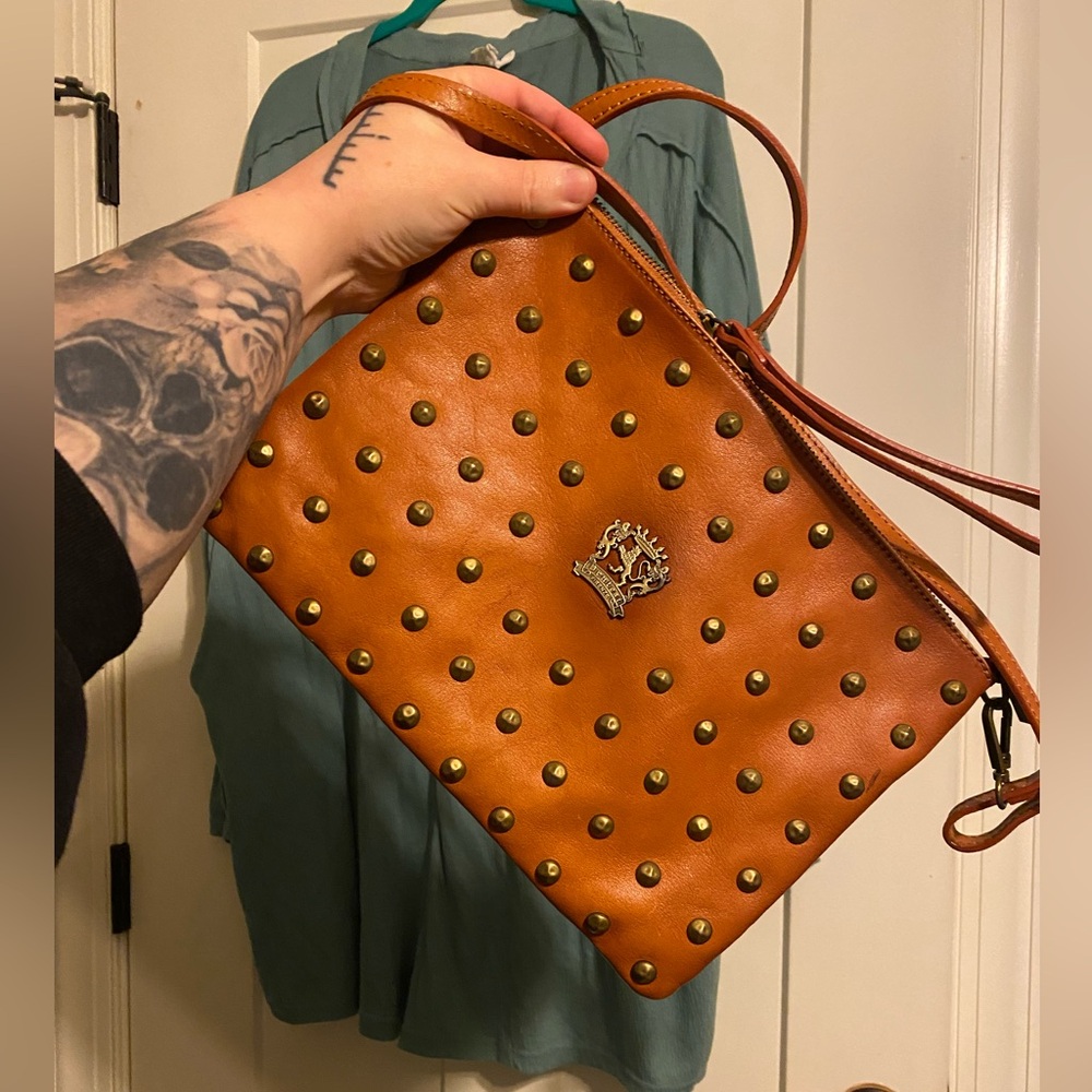 Studded crossbody